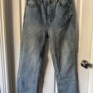 High-Rise Women’s Light Blue Denim Jeans Size M